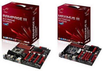 rampage III Extreme and Maximus III Extreme